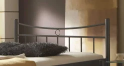 Wohnen Metallbett Rebeca in Dunkelgrau