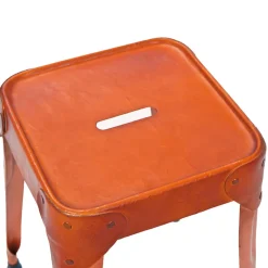 Metallhocker Ricana in Kupferfarben (4er Set)^Wohnen Hot