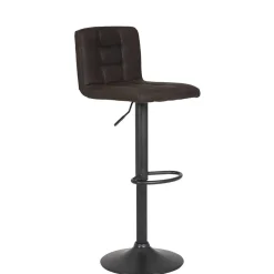 Microfaser Barstuhl in Schlammfarben - Cervasius (2er Set)^Wohnen Hot