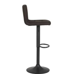 Microfaser Barstuhl in Schlammfarben - Cervasius (2er Set)^Wohnen Hot