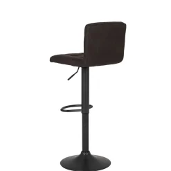 Microfaser Barstuhl in Schlammfarben - Cervasius (2er Set)^Wohnen Hot