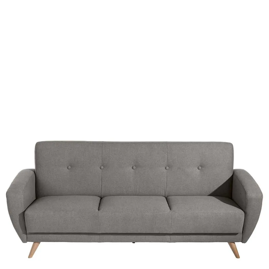 Microfaser Bettcouch mit drei Sitzplätzen - Durencas^Wohnen