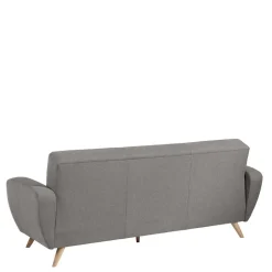 Microfaser Bettcouch mit drei Sitzplätzen - Durencas^Wohnen