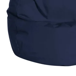 Microfaser Sitzsack Masina in Blau^Wohnen New