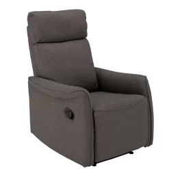 Wohnen Microfaser TV Relaxsessel in Dunkelgrau - Vergoma