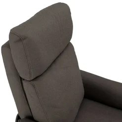 Wohnen Microfaser TV Relaxsessel in Dunkelgrau - Vergoma