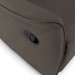 Wohnen Microfaser TV Relaxsessel in Dunkelgrau - Vergoma