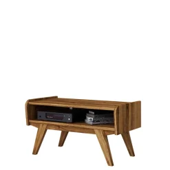 Wohnen Midcentury Wildeiche TV Bank mit Fach - Hardus