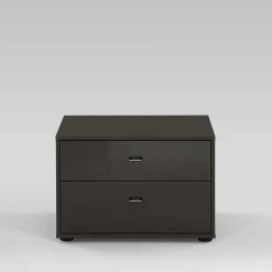 Wohnen Mini Kommode Cornea in Grau Braun