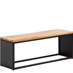 Wohnen Minimalistische Bank aus Akazie Massivholz - Zyrafete