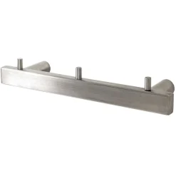 Wohnen Minimalistische Wandgarderobe aus Edelstahl - Adobo