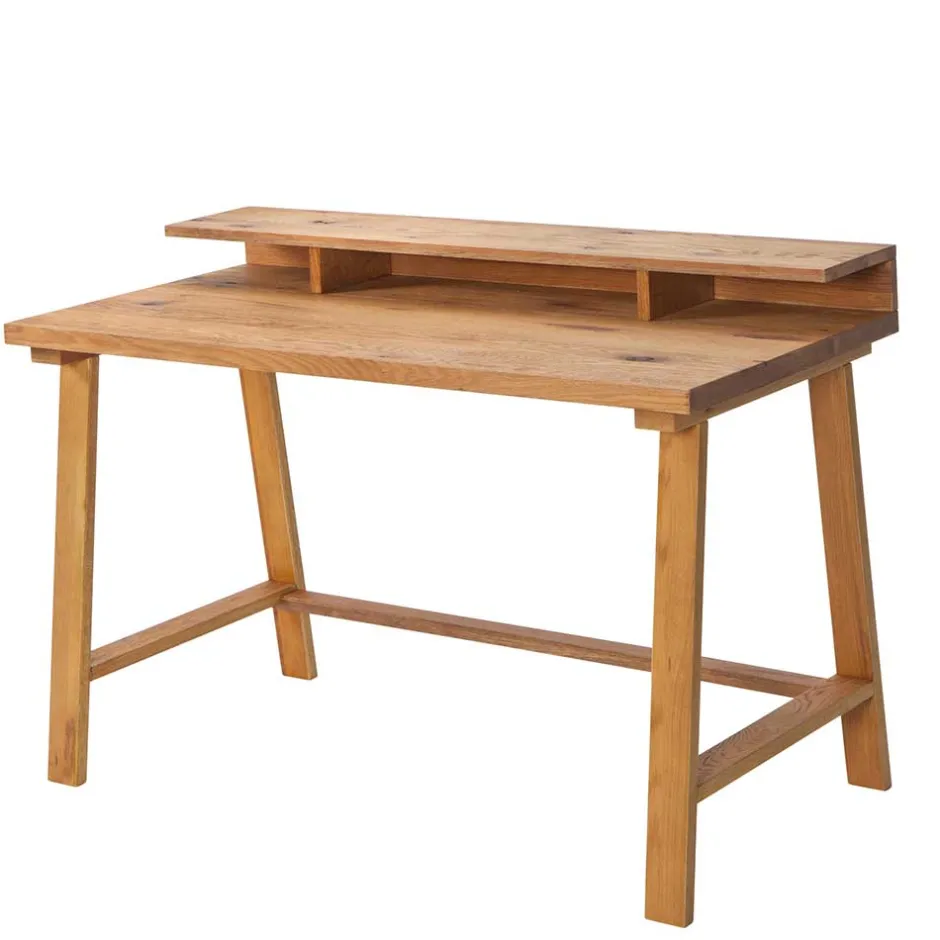 Wohnen Minimalistischer Schreibtisch aus Wildeiche - Dalunzio