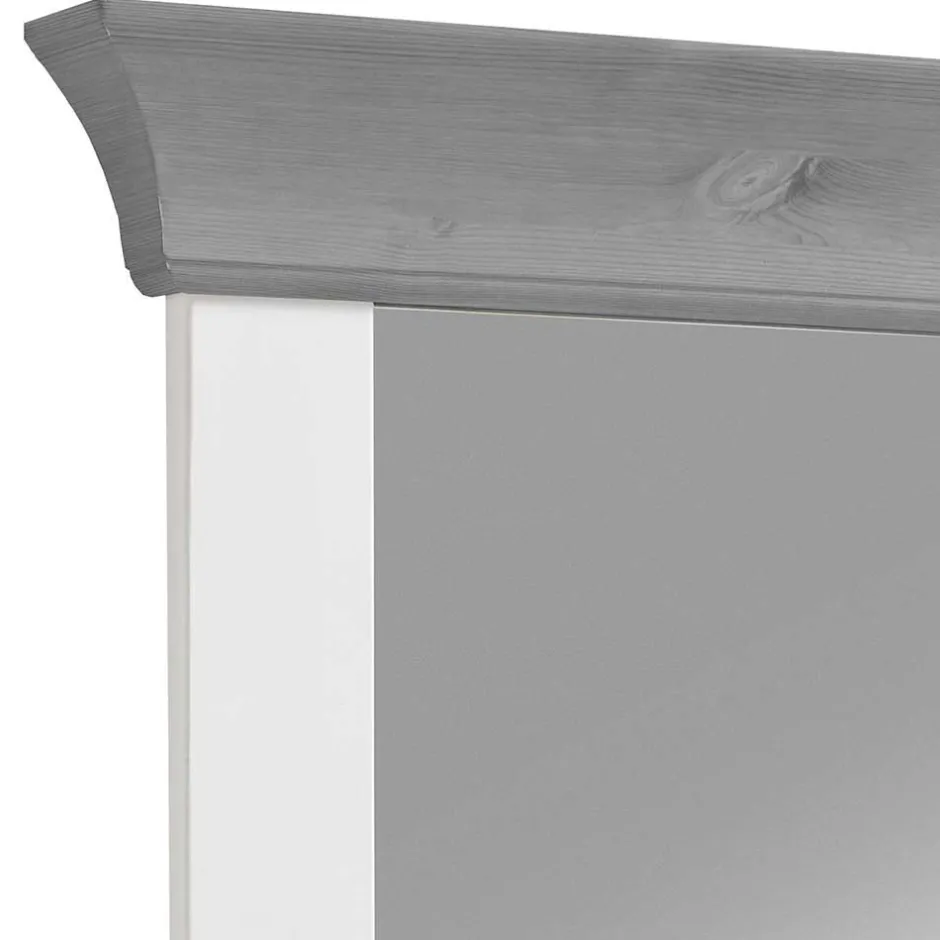 Modern Country Frisiertisch Set zweifarbig - Mirandesca (dreiteilig)^Wohnen Discount