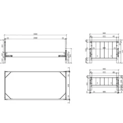 Modern Country Kinderbett in Weiß - Ellen^Wohnen Sale