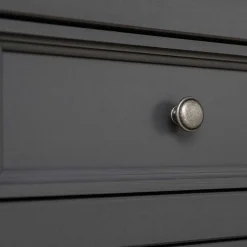 Wohnen Modern Country Kommode in Grau & Kiefer - Eromsia