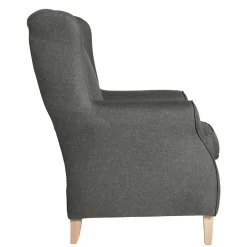 Modern Country Sessel in Anthrazit mit Buche Natur - Mediteranos^Wohnen Clearance