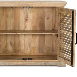 Modern Country Sideboard mit Lamellentüren - Muray^Wohnen Discount