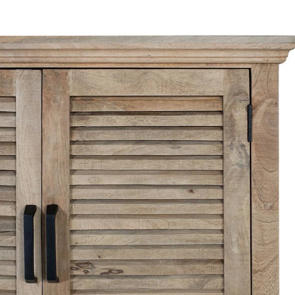 Modern Country Sideboard mit Lamellentüren - Muray^Wohnen Discount