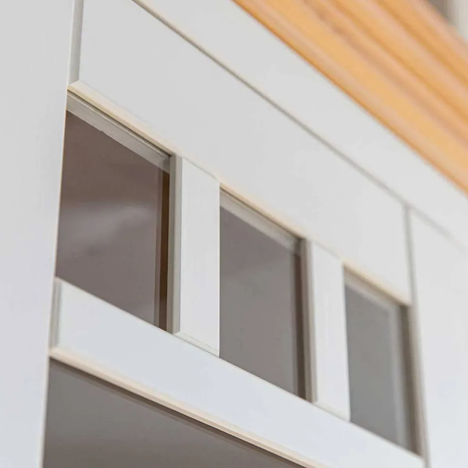 Wohnen Modern Country Vitrine zweifarbig - Vitablo