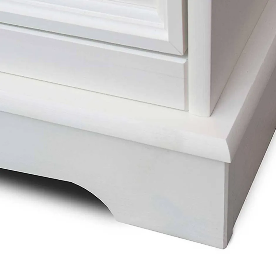 Wohnen Modern Country Vitrine zweifarbig - Vitablo