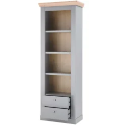 Wohnen Modern Country Wohnwand Set - Buleta (vierteilig)