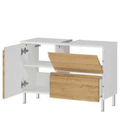 Moderne Badmöbel zweifarbig - Aspariavo (dreiteilig)^Wohnen Online