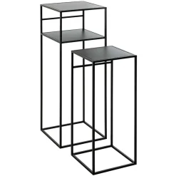 Moderne Blumensäulen in Schwarz - Foahala (zweiteilig)^Wohnen Sale