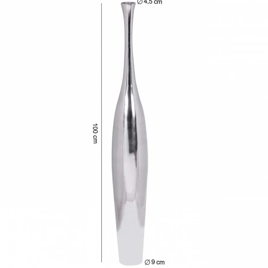 Moderne Bodenvase aus Aluminium - Travor^Wohnen Sale