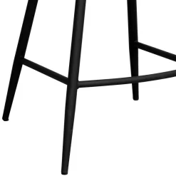 Wohnen Moderne Boucle Barstühle in Beige - Alberta (2er Set)