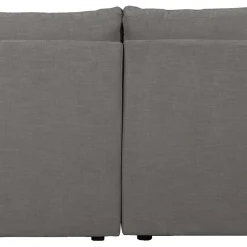 Wohnen Moderne Couchecke in Grau Stoffbezug - Janilea