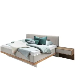 Wohnen Moderne Design Bettanlage mit Kunstleder - Crascanu (dreiteilig)