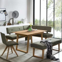 Wohnen Moderne Eckbankgruppe mit Bank - Ilasas (vierteilig)