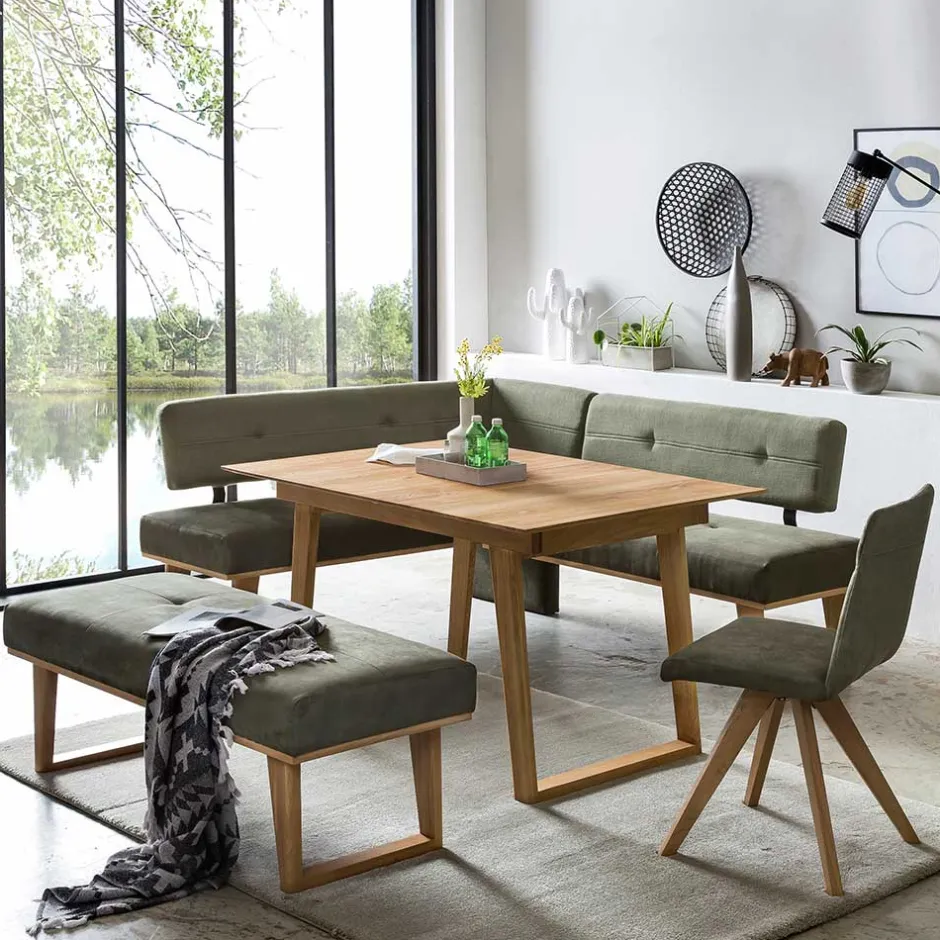 Wohnen Moderne Eckbankgruppe mit Bank - Ilasas (vierteilig)