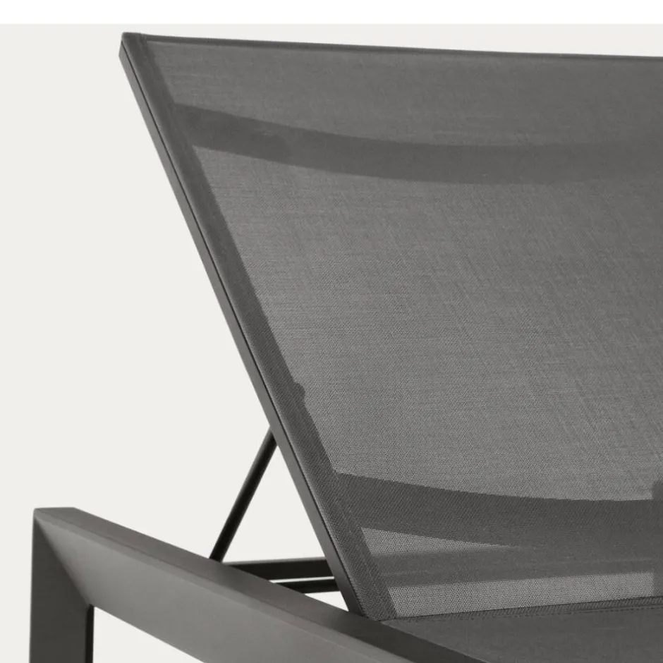 Moderne Gartenliege in Dunkelgrau - Babet^Wohnen Hot