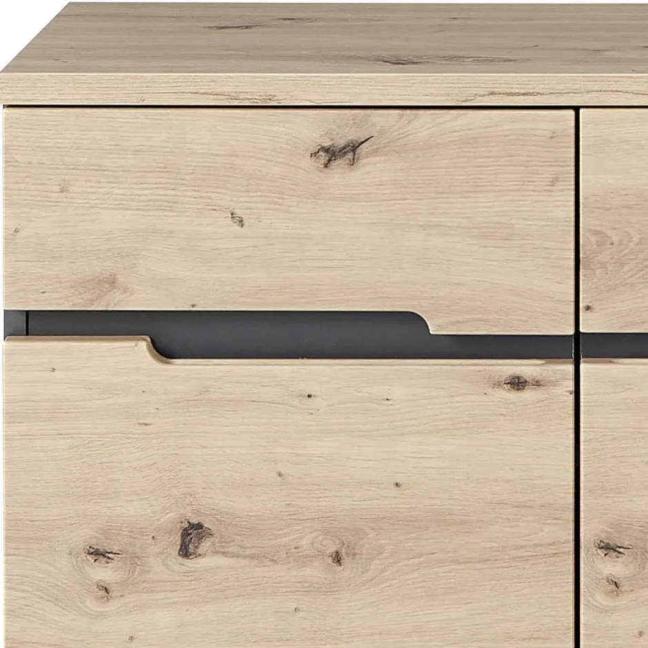 Moderne Kombikommode in Wildeiche NB - Kuetra^Wohnen New