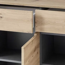 Moderne Kombikommode in Wildeiche NB - Kuetra^Wohnen New