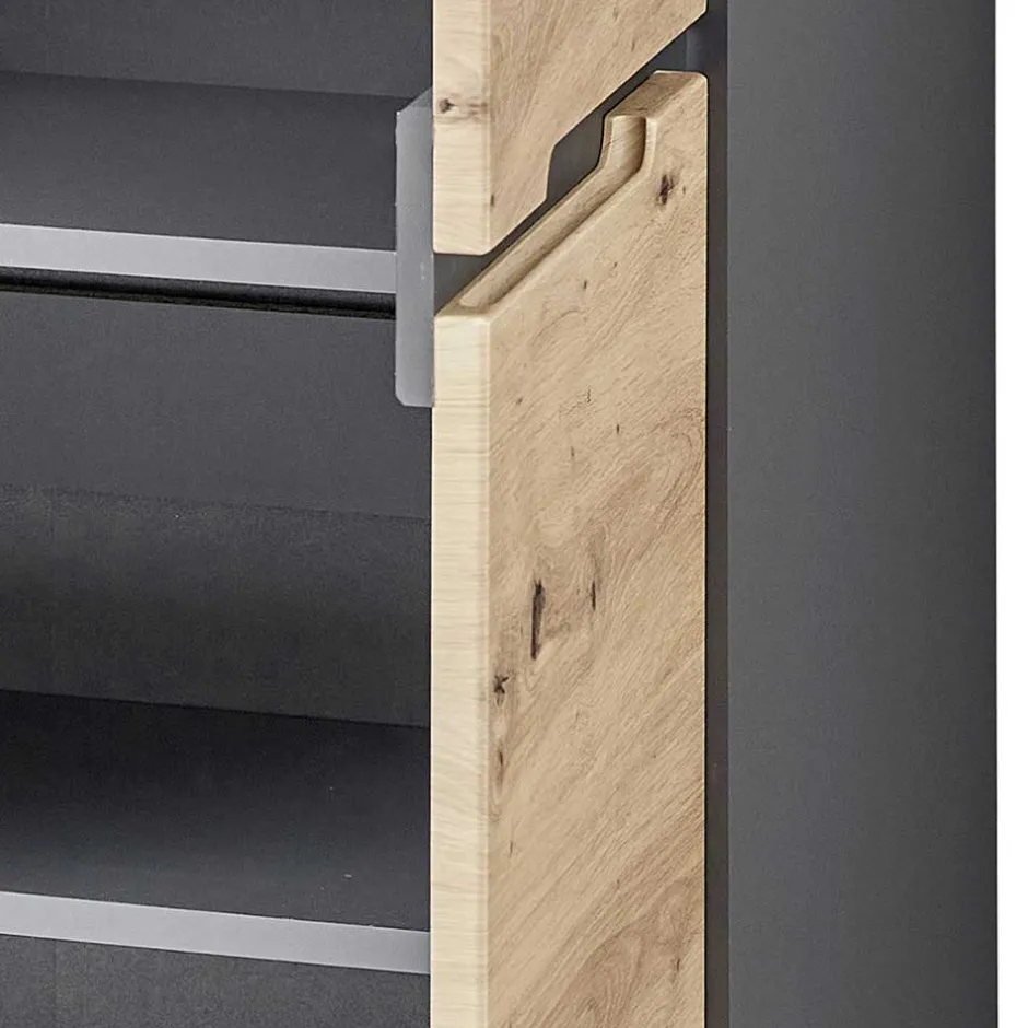 Moderne Kombikommode in Wildeiche NB - Kuetra^Wohnen New