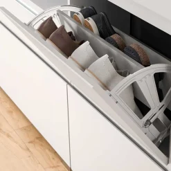 Wohnen Moderne Schuh-Kombikommode in Weiß - Dany