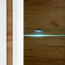 Moderne Vitrine 72x154x40 cm - Myrda^Wohnen Outlet