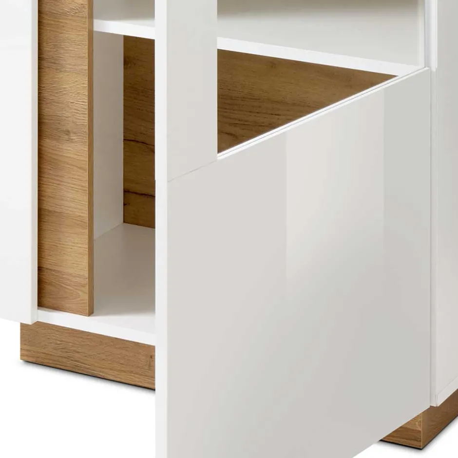 Moderne Vitrine 72x154x40 cm - Myrda^Wohnen Outlet