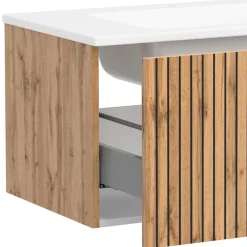 Wohnen Moderne Waschkonsole mit Einlassbecken - Crystoga