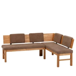 Wohnen Moderne Wildeiche Eckbank mit Polsterung - Virds