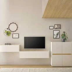 Wohnen Moderne Wohnzimmereinrichtung Schrank Set - Nonessia (dreiteilig)