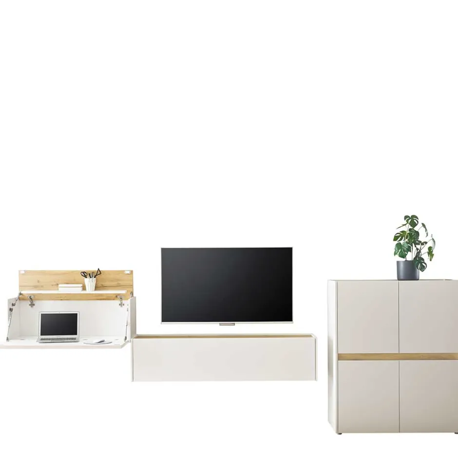 Wohnen Moderne Wohnzimmereinrichtung Schrank Set - Nonessia (dreiteilig)