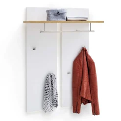 Wohnen Modern-elegante Wandgarderobe 88x118x28 cm - Nusenia