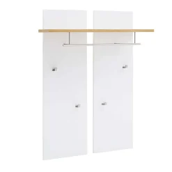 Wohnen Modern-elegante Wandgarderobe 88x118x28 cm - Nusenia