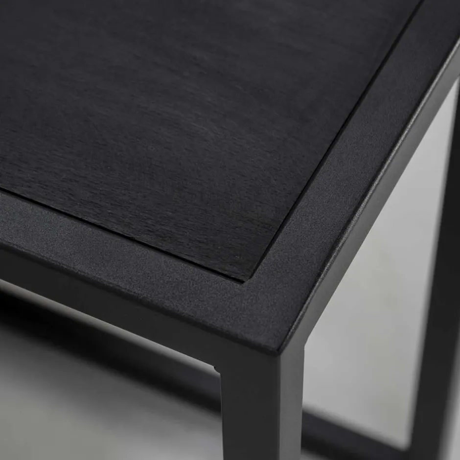 Wohnen Moderner Anstelltisch in Schwarz - Lakohoma