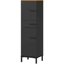 Wohnen Moderner Badezimmerschrank 125 cm hoch - Lucrino