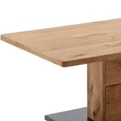 Wohnen Moderner Couchtisch in Wildeiche und Anthrazit - Drinidad