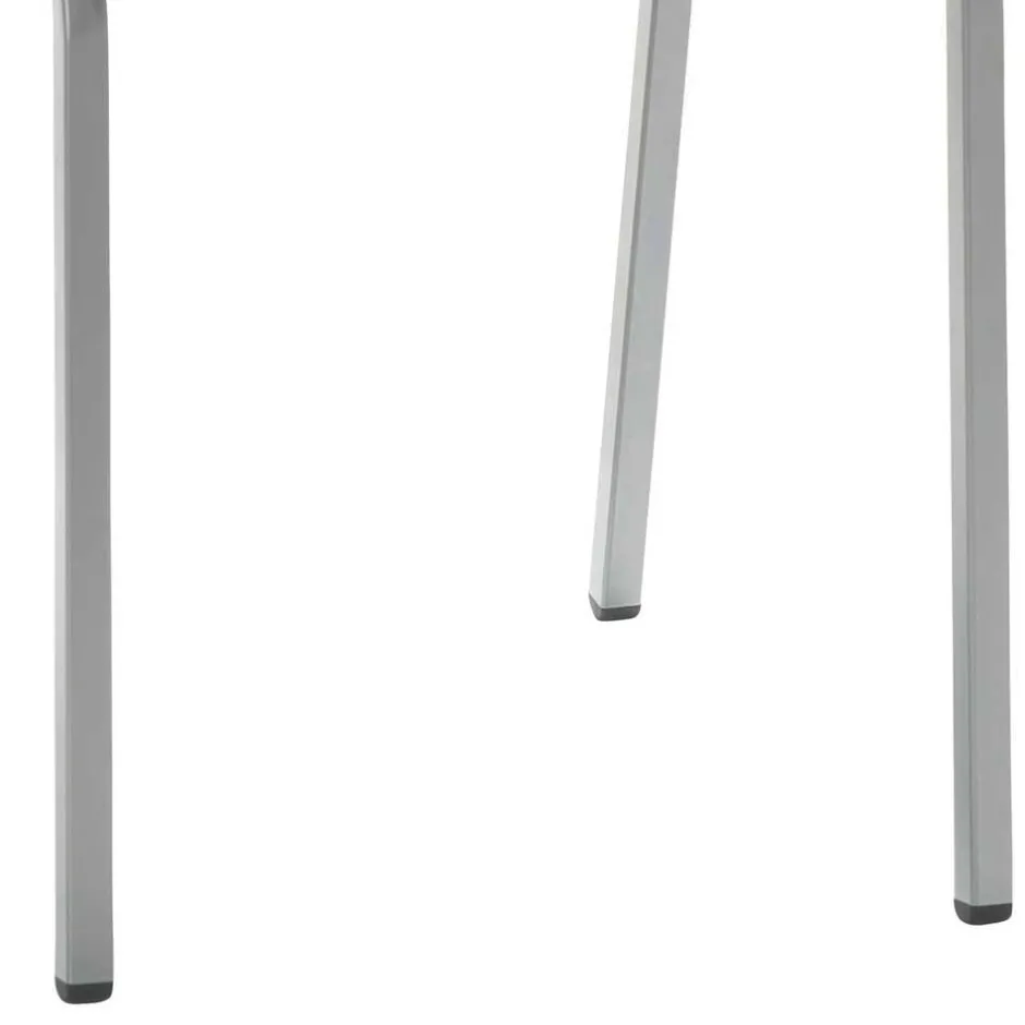 Moderner Esszimmerstuhl in Dunkelgrau Microfaser - Termi^Wohnen